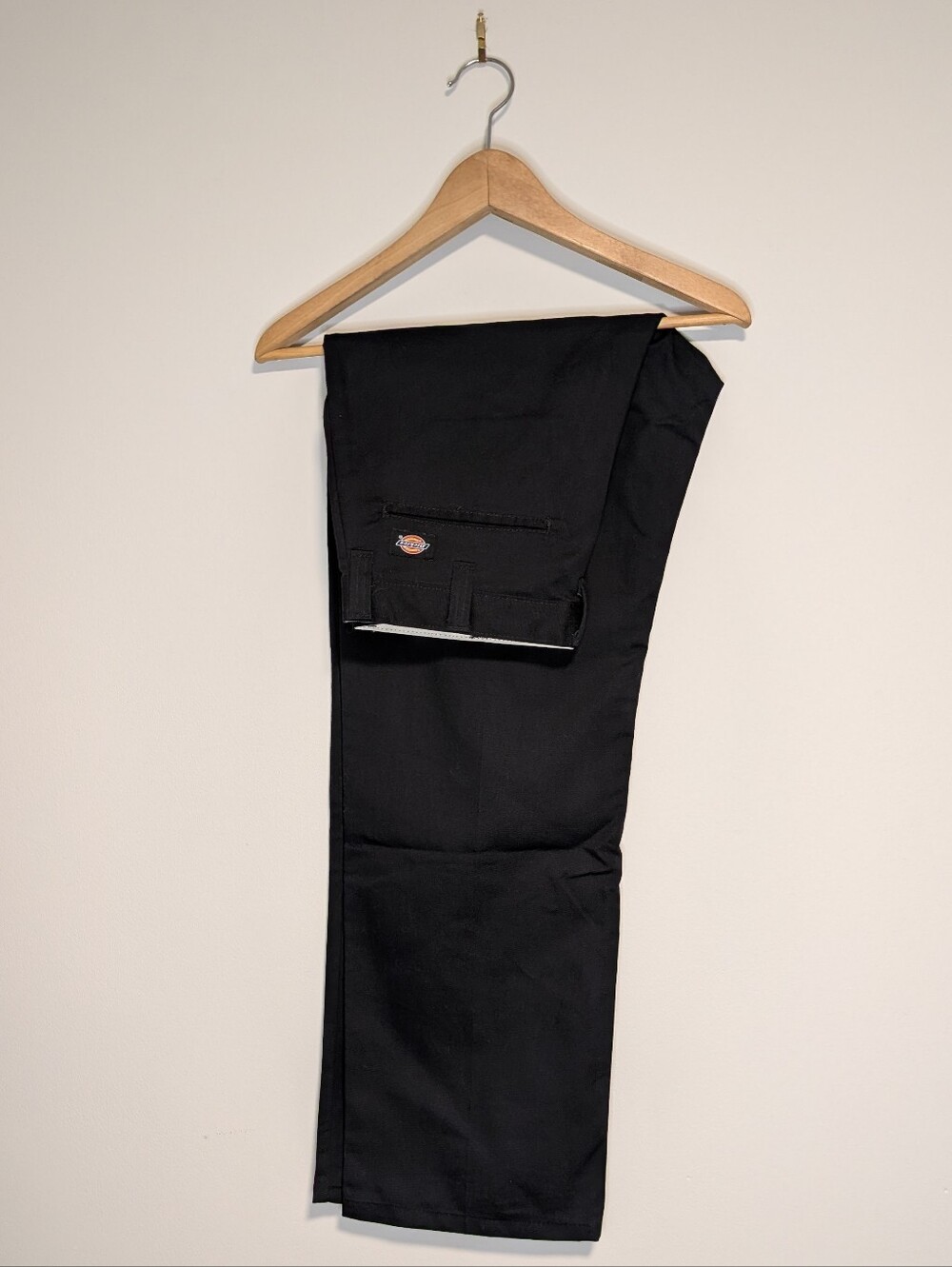 Dickies Men’s Black Straight-Leg Work Chinos